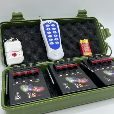 10チャネル 連続式  pirotechnic プログラム可能な遠隔式 花火 発射 システム 年間 祝日