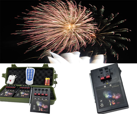 12 ヒント 再充電可能なリモコン ステージ 室内噴水 発火システム 花火