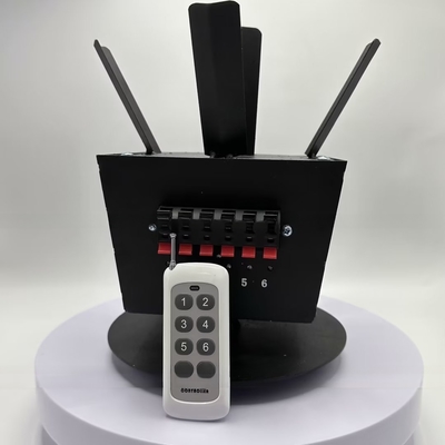 IP55回転式花火 噴水機 無線配列リモコン 500m 花火 発射システム