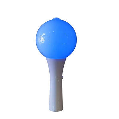 18*10CM LED 輝く点滅棒 ホワイト シェル ボール バンド フェスティバル コンサート 供給