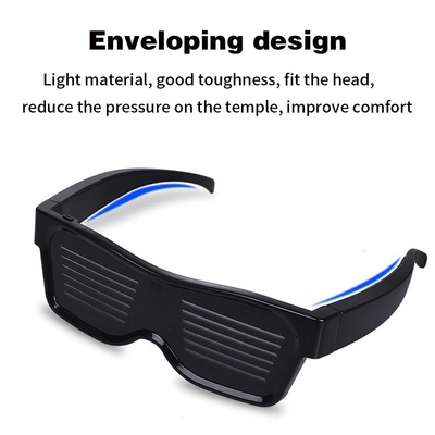 LED 玩具 カラー シャッター 輝くメガネ パーティー LED 眼鏡 誕生日 パーティ用品 フレッシュ 変化する 3D 輝くメガネ