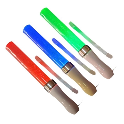アクリル ミニ LED スティック ローータリー スイッチ カスタムレーザー ロゴ ミニ 輝き LED アクリル スティック LED ペンの光