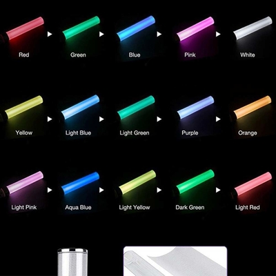 アクリル ミニ LED スティック ローータリー スイッチ カスタムレーザー ロゴ ミニ 輝き LED アクリル スティック LED ペンの光