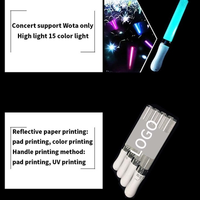 アクリル ミニ LED スティック ローータリー スイッチ カスタムレーザー ロゴ ミニ 輝き LED アクリル スティック LED ペンの光