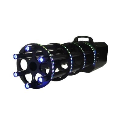 DJバー雰囲気 ハンドヘルド シックスショット ガトリング 電動 LED コンフェッティ ガン 砲 ナイトクラブ スプレー紙 コンフェッティ 機