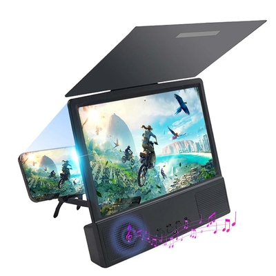 HD 8.5 インチ ホームシアター プロジェクター L8 スピーカー付きの電話画面拡大鏡