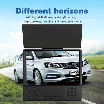 HD 8.5 インチ ホームシアター プロジェクター L8 スピーカー付きの電話画面拡大鏡