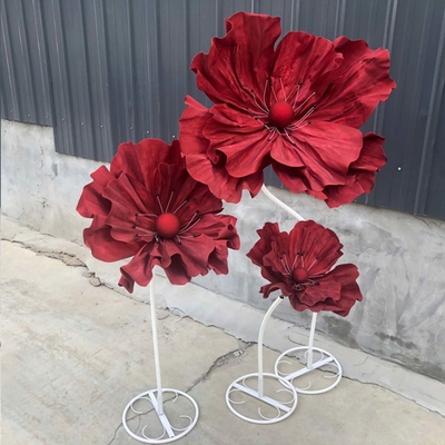 OEM/ODM サポート 注目すべき結婚式装飾のための巨大な花セット