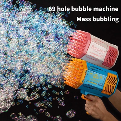 40ホール ロケット バブル 機関銃 玩具 石けん 屋外活動用のバズーカ