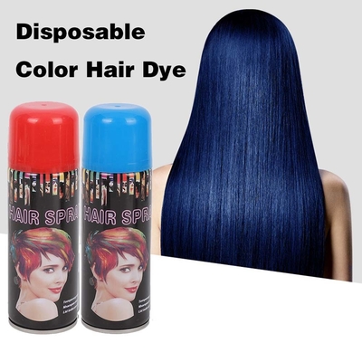 人気パーティー用品 250ml 仮用 グリッター ヘアスプレー マジック カラフル ヘアスプレー