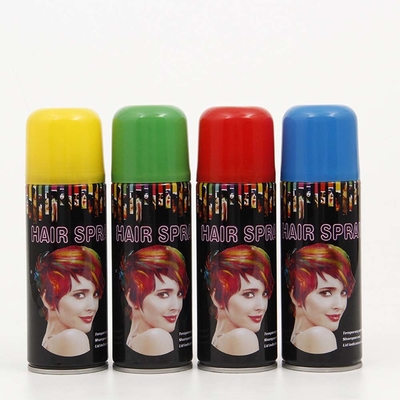 人気パーティー用品 250ml 仮用 グリッター ヘアスプレー マジック カラフル ヘアスプレー